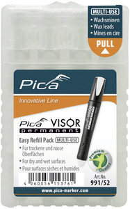 Pica Visor Permanent Ersatzminen 4-tlg. weiß     85,00 mm        