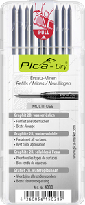 Pica-Dry Ersatzminen 10-tlg. grau     125,00 mm        