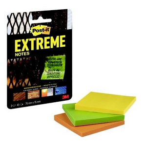 Post-it Extreme Notes grün, gelb, orange