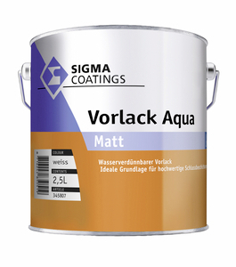 Vorlack Aqua 2,50 l weiß  