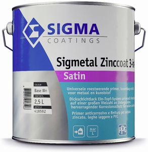 Sigmetal Zinccoat 3 in 1 1,00 l weiß Base WN