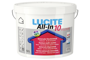 Lucite All-In 10 Velours 5,0000 l weiß  
