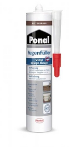 Ponal Fugenfüller Vinyl Design-Beläge 395,00 g mittelgrau  