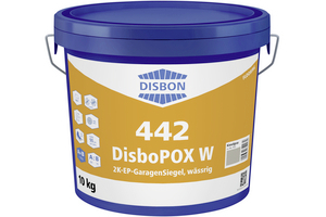 DisboPOX W 442 2K-EP-Garagensiegel Kombi 5,00 kg betongrau RAL 7023
