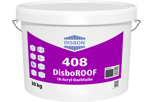 DisboROOF 408 1K-Acryl-Dachfarbe ziegelrot   15,00 l