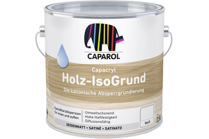 Capacryl Holz-Isogrund 2,50 l weiß  