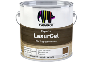 Capadur LasurGel 2,50 l nussbaum  