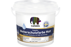 Capadur Wetterschutzfarbe Matt 700,00 ml transparent Basis 3