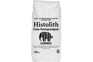 Histolith Trass-Porengrundputz hellgrau   20,00 kg    