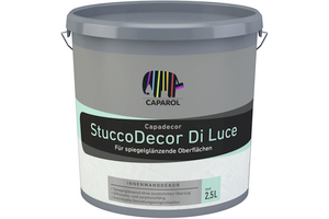 Capadecor Stucco Decor Di Luce 2,50 l weiß transparent  