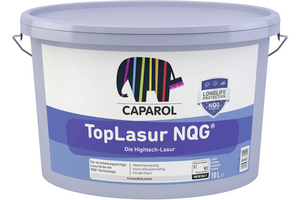 TopLasur NQG 10,00 l weiß transparent  