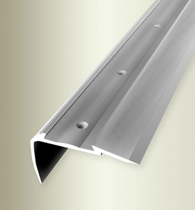 TKP706A Treppenkante Aluminium silber F4 60,00 mm 28,00 mm 2,50 lfm