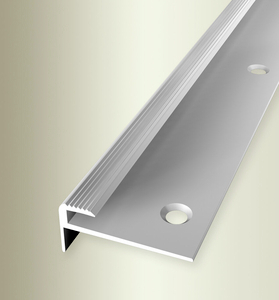TKP809 (3mm) Treppenkante Aluminium silber F4 30,00 mm 13,00 mm 2,50 lfm