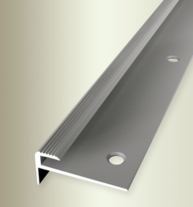 TKP807 (5mm) Treppenkante Aluminium edelstahl F2 30,00 mm 15,00 mm 2,50 lfm