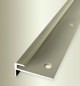 TKP807 (5mm) Treppenkante Aluminium sand F9 30,00 mm 15,00 mm 2,50 lfm