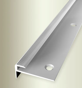 TKP807 (5mm) Treppenkante Aluminium silber F4 30,00 mm 15,00 mm 2,50 lfm