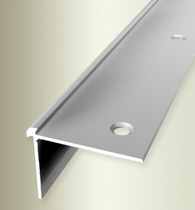 TKP871 (3mm/3mm) Treppenkante Aluminium silber F4 40,00 mm 30,00 mm 5,00 lfm