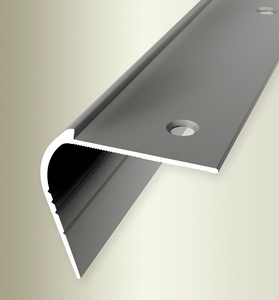 TKP865 (3mm) Treppenkante Aluminium edelstahl F2 48,00 mm 44,00 mm 2,50 lfm