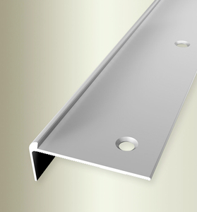 TKP862 (3mm) Treppenkante Aluminium sand F9 48,00 mm 40,00 mm 2,50 lfm
