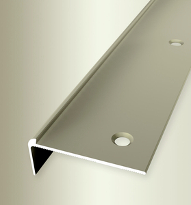 TKP859 (2,5mm) Treppenkante Aluminium sand F9 48,00 mm 15,00 mm 2,50 lfm