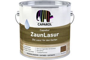 Capadur Zaunlasur 2,50 l nussbaum  