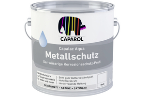Capalac Aqua Metallschutz 2,40 l weiß Basis W