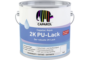 Capalac Aqua 2K-PU-Lack 2,15 l transparent Basis T
