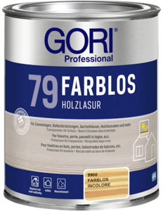 Gori 79 Farblos Holzlasur 750,00 ml farblos  