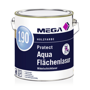MEGA 190 Protect Aqua Flächenlasur 2,50 l nussbaum  