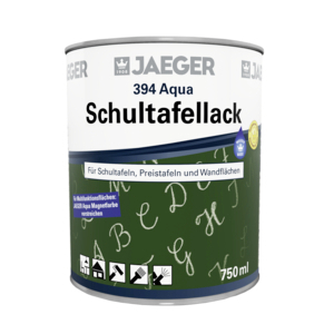 Aqua Schultafellack 394 375,00 ml mattschwarz  