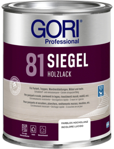 Gori 81 Siegel Holzlack HG 750,00 ml farblos  