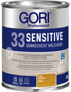 Gori 33 Sensitive Holzlasur 2,50 l weiß  