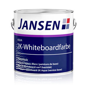 Aqua 2K-Whiteboardfarbe SGL inkl. Härter 2,61 kg weiß  