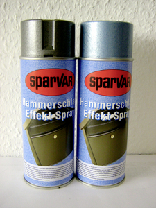 Sparvar Hammerschlag-Farbspray 400,00 ml silber 322