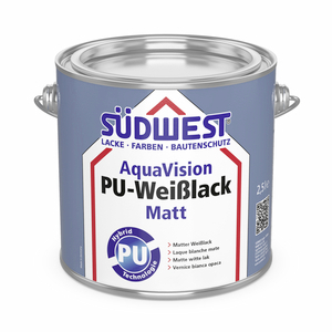 AquaVision PU-Weißlack matt