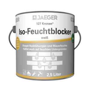 Kronen Iso-Feuchtblocker 127 2,50 l weiß RAL 9010