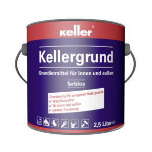 Keller Isoliergrund 580 375,00 ml farblos 0010