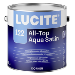 Lucite 122 All-Top Aqua Satin 2,50 l vollweiß Basis 3