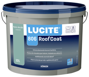 Lucite 806 Roofcoat 12,00 l ziegelrot 3991