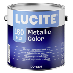 Lucite 160 MetallicColor 2,50 l weißaluminium RAL 9006