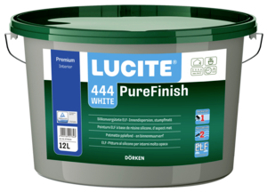 Lucite 444 PureFinish weiß   12,00 l
