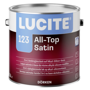 Lucite 123 All-Top Satin 1,00 l weiß Basis 3