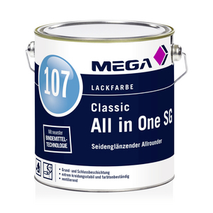 MEGA 107 Classic All in One SG 2,50 l weiß  
