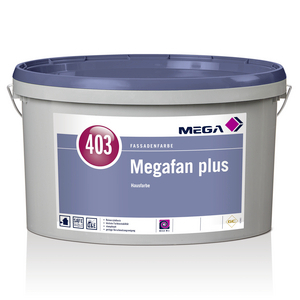 MEGA 403 Megafan plus 12,50 l weiß  