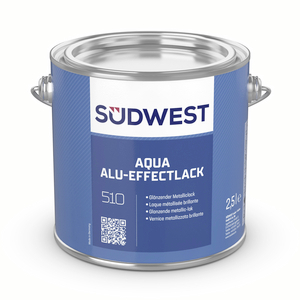 Aqua Alu-Effectlack 2,50 l brillantsilber 9318