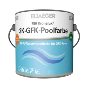 Kronalux 2K-GFK-Poolfarbe 786 inkl.Härt. 3,50 kg seegrün  