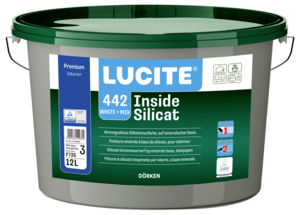 Lucite 442 Inside Silicat 12,00 l weiß  