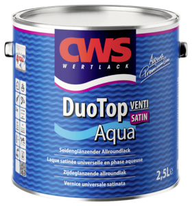 Duo Top Aqua Satin 2,33 l transparent Basis 0