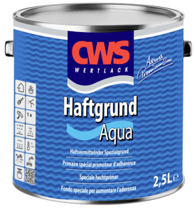 Haftgrund Aqua 2,50 l silbergrau RAL 7001