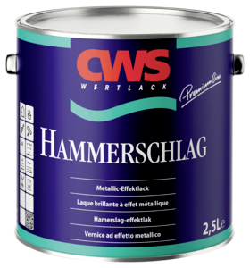 Hammerschlag-Lack 2,50 l blau 52